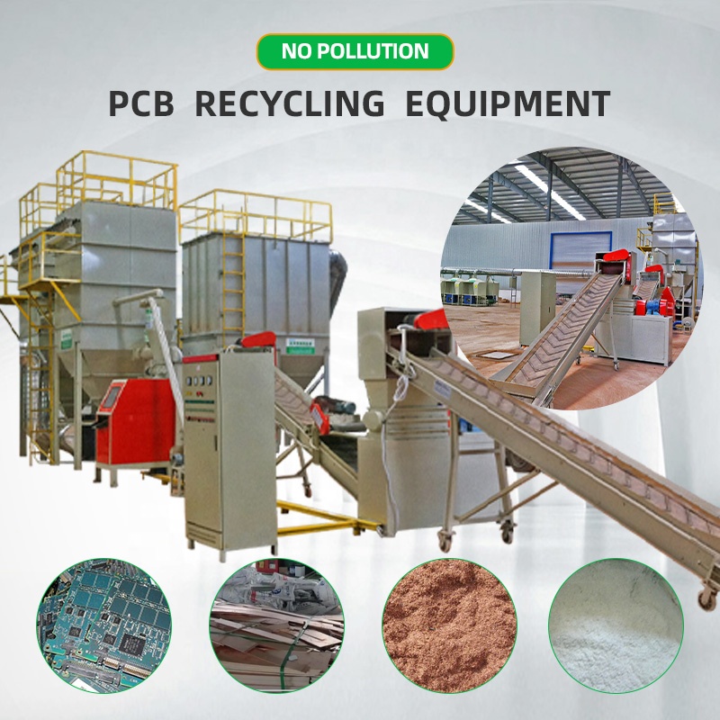 PCB Recycling System - Electronic e Waste Recovery Solution