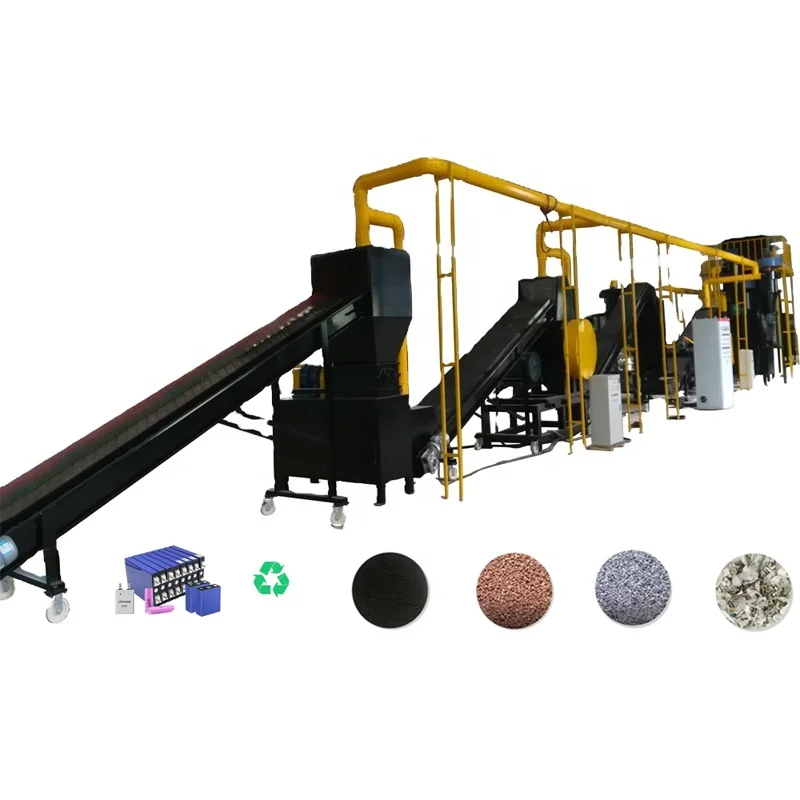 2MT/HR Lithium Battery Recycling